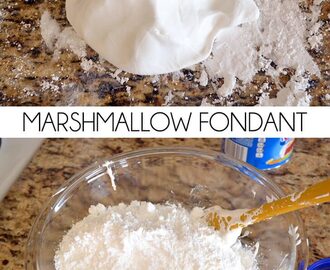 How to Make Marshmallow Fondant (MMF)