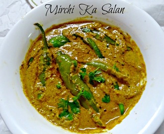 Hyderabadi Mirchi ka Salan/How to make Mirchi ka Salan