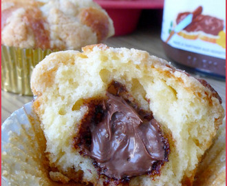 Muffins au nutella