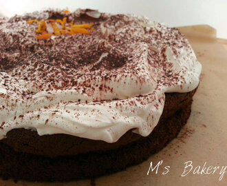 Chocolate cloud cake ili uleknuta čokoladna torta