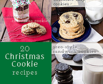 20 Christmas Cookie Recipes
