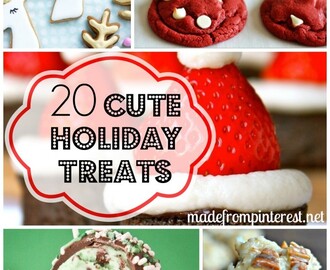 20 Cute Holiday Treats