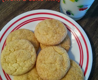 Easy Snickerdoodles (from a cake mix)