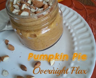 Pumpkin Pie Overnight Flax Oat Surprise (WW Pts)