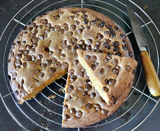 Gâteau cookies aux pépites de chocolat