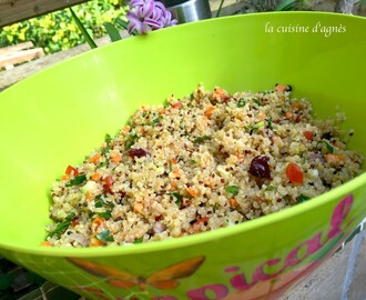 salade de quinoa et boulgour