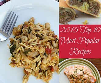 The Top 10 Most Popular Recipes of 2015