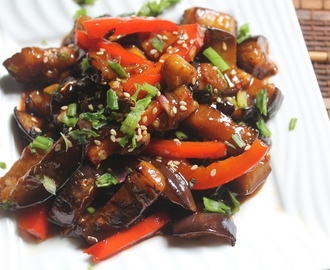 Sweet and Sour Eggplants Recipe