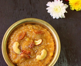 Varagu Arisi Sakkarai Pongal / Millet Sweet Pongal
