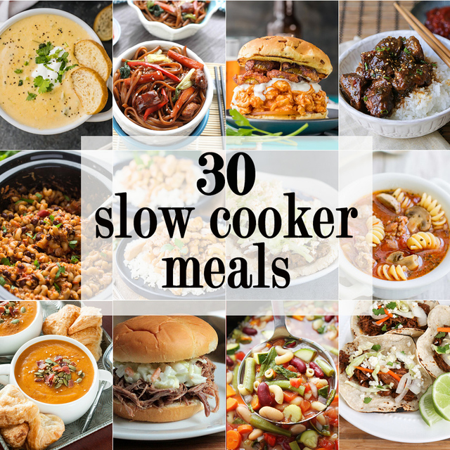 30 Slow Cooker Meals