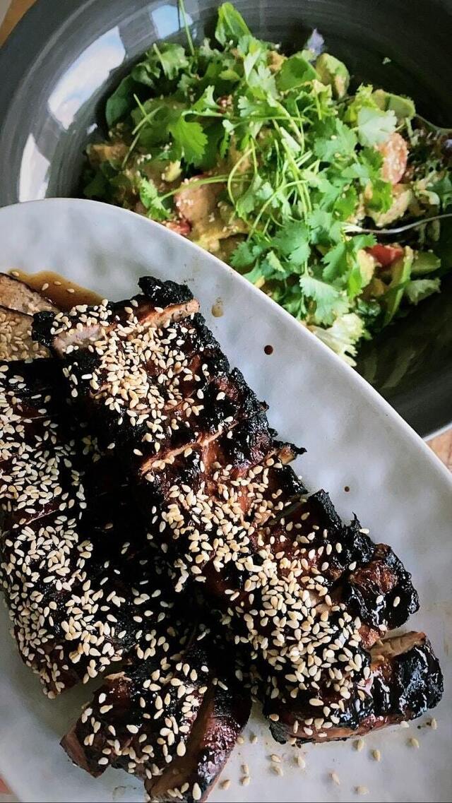 Crispy pork med asiatisk sallad | Catarina König