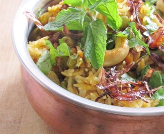 Vegetable Biriyani In Pressure Cooker Recipe