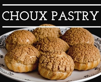 {Introduction to Pastry} – Choux au Craquelin