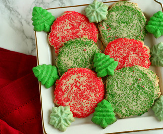Sugar Cookies and Traditional Spritz Cookies