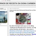 CADERNOS DE RECEITA DA DONA CARMEN