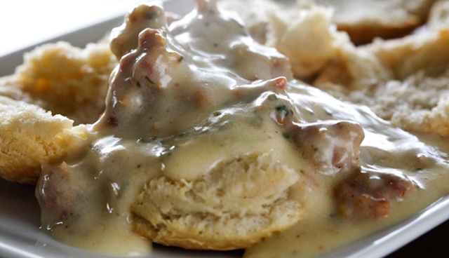BISCUITS AND GRAVY