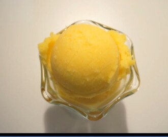 BEST MANGO SORBET RECIPE (WITHOUT ICE CREAM MAKER, BY CRAZY HACKER)
