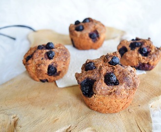 ❤️ Blauwe Bessen Kwark Muffins