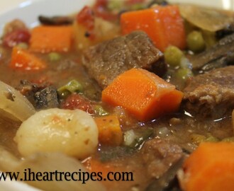 Beef Stew made in the Crock-pot