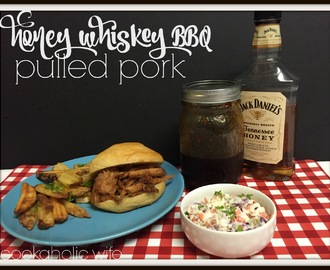 Slow Cooker Jack Daniels Honey Whiskey BBQ Sauce Pulled Pork