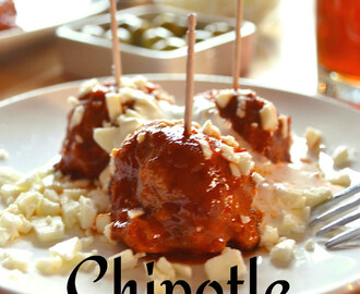 Spicy Smoky Chipotle Chicken Meatballs