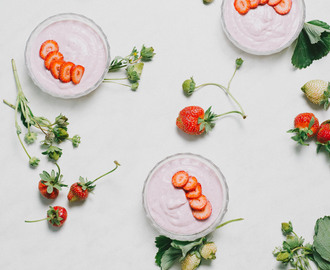 Strawberry Picking and Strawberry & Rosewater Mousse