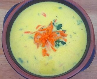 SUPER SLOW COOKED CARROT AND CORIANDER SOUP