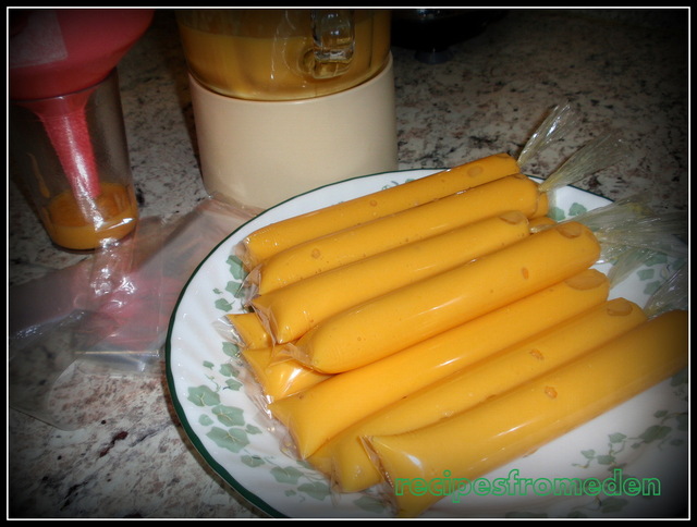 Fruity Ice Candy (homemade popsicle) :Filipino Style