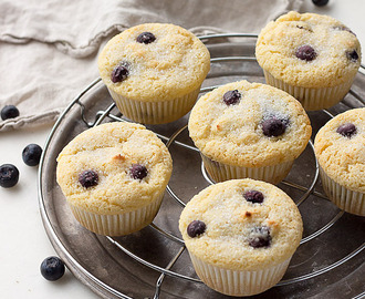 Blueberry Muffins – Low Carb and Gluten Free