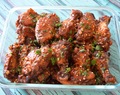 Slow cooker Asian chicken wings