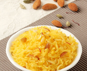 Meethe Chawal Recipe  (with Step by Step Photos)