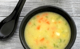 Sweat corn veg soup
