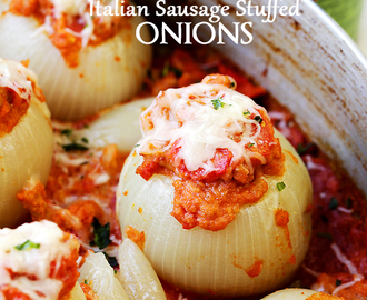 Italian Sausage Stuffed Onions Recipe