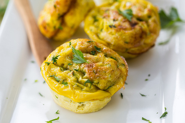 Breakfast Egg & Veggie Muffins