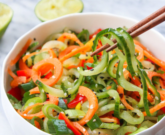 Asian Cucumber Sesame Salad