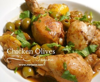 Algerian Chicken with Olives Tagine