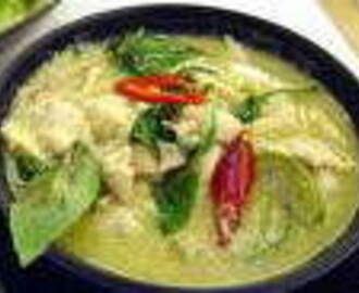 สูตรอาหารไทย แกงเขียวหวานไก่