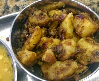 Simple Potato Poriyal /Side dish recipes