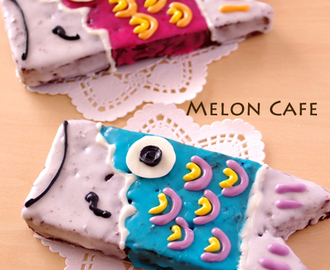 簡単こいのぼりケーキ(作り方写真つき＆手順各３ｓｔｅｐ)☆いつものパウンドケーキで、子供の日のお祝いメニュー