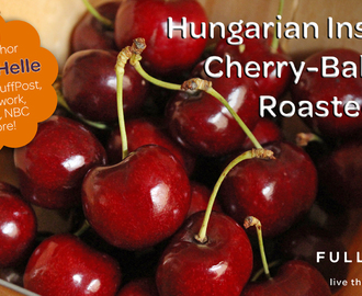 Hungarian Inspired Cherry-Balsamic Roasted Pork Loin