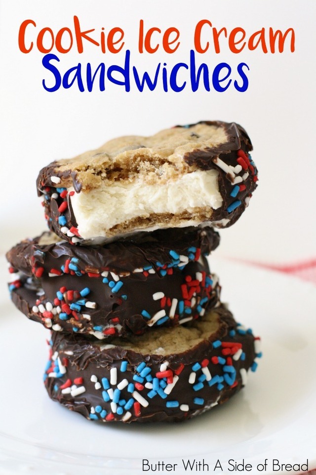 COOKIE ICE CREAM SANDWICHES & MORE KRUSTEAZ SUMMER RECIPES
