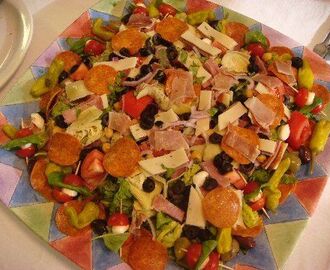 Sunday Rewind: Gourmet Club: Soup/Salad – Antipasta and Mini Caprese Salad Bites
