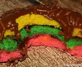 The Tri-Color Cookie Donut