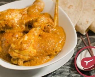 Muslos de pollo al curry