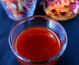 Homemade Sweet Tangy Barbecue Sauce