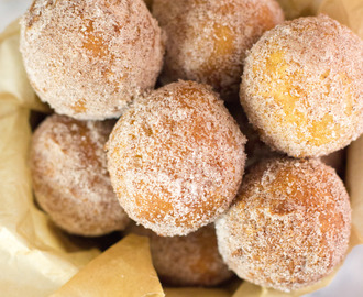 Fried Donut Holes (No Yeast)