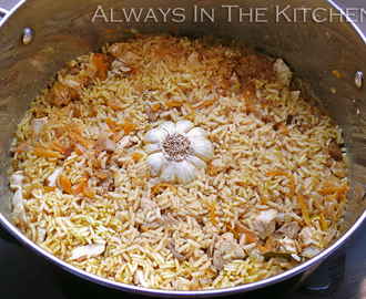 Chicken Plov — Chicken and Rice, Uzbek Style