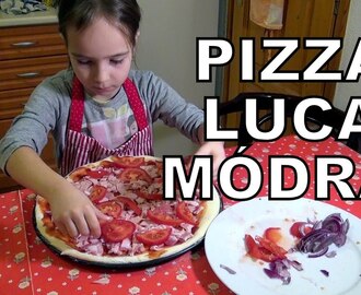 Pizza sütés Luca módra - Luca Sára Világa