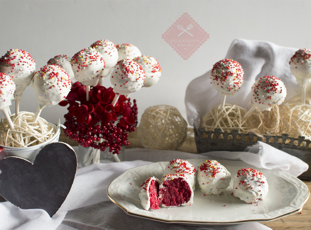 Cake Pops O Trufas Red Velvet Receta Original De Mytaste