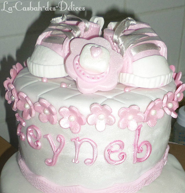 Victoria sponge cake pour gâteau naissance